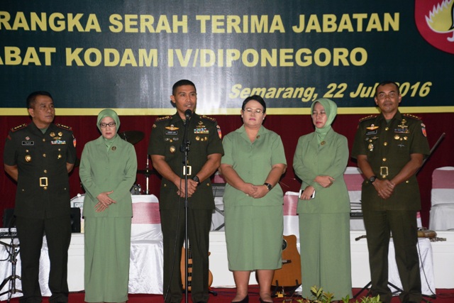 Lepas Sambut Danrem 073/Mkt